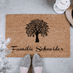 Personalisierte Fussmatte Fussmatte Familie Geschenk Hochzeit Geschenk  Einweihung verschiedene Größen Fußmatte Deko Fussmatte -  France