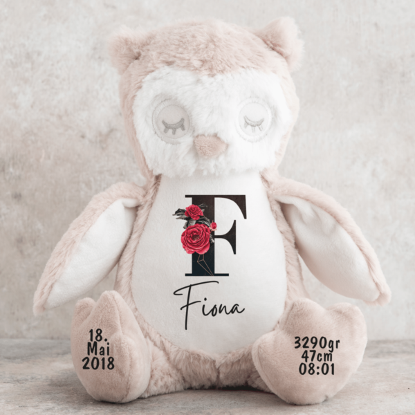 Hase, Kuscheltier, Baby personalisiert, mit Name, Geburtsdatum, Geburts-Geschenk, Kinder, Geschenk, zur Geburt, Taufe, Plüschtier, Stofftier, Kinder-Geburtstag, Mädchen, Junge, Teddy-Bär, Einschulung, Kindergarten, KITA, Familie, Geburts-Kissen