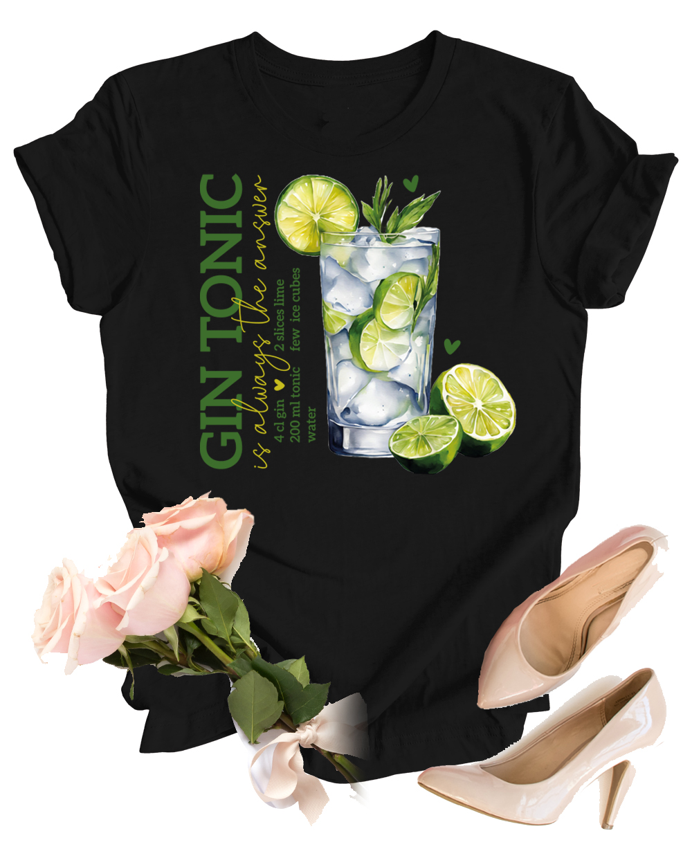 Gin Tonic, Geschenk-Idee, Sie, Schwester, beste Freundin, T-Shirt, Hoodie, Sweater, JGA personalisiert, Party Outfit, Urlaub, Junggesellenabschied, Junggesellinnenabschied, Alkohol, Cocktail, Lustig, Bügelbild, Mallorca, Name, Statement, Team, Braut, Bride, Polterabend, Limoncello, Wildberry, Fasching, Gruppe Karneval, lustig, Kostüm Erwachsene, Damen Herrn, Fasnacht, Halloween